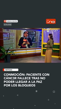 Conmoción: paciente con cánc3r fallece tras no poder llegar a La Paz por los bloqueos