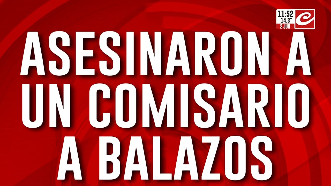 Asesinaron a un comisario a balazos: tres delincuentes lo abordaron y asesinaron