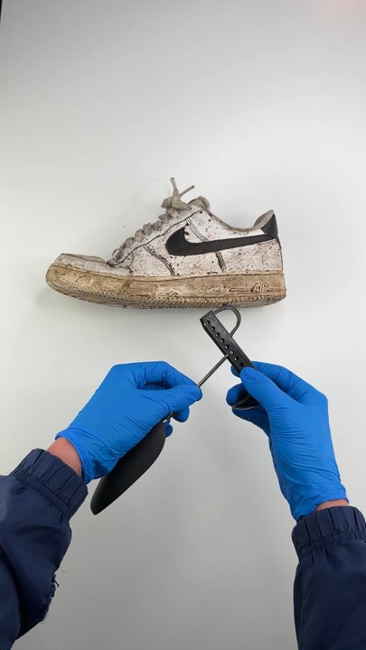 How to Clean dirty Nike Air Force 1 #asmr #sneakers #cleaning #satisfying #restoration #repair #relaxing