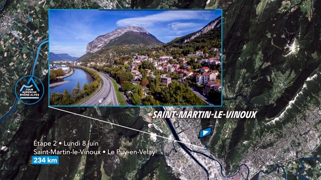 Le profil de la deuxième étape - Cyclisme - Tour Auvergne - Rhône-Alpes