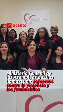Ministerio Femenil de las Asambleas de Dios llama a unir esfuerzos contra la violencia y los feminicidios
