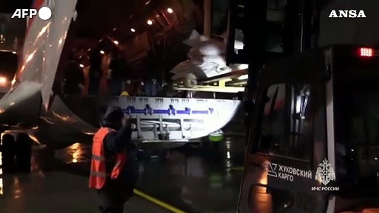 La Russia invia 27 tonnellate di cibo nella Striscia di Gaza