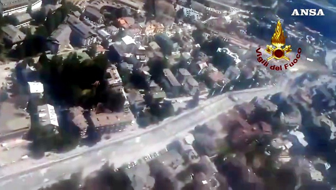 Bardonecchia sepolta da fango e detriti, ricognizione aerea dei vigili del fuoco