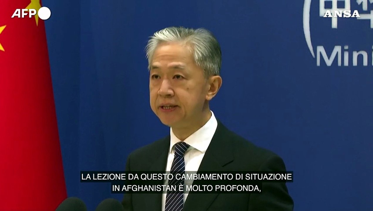 Cina: "Gli sforzi degli Usa in Afghanistan sono stati un completo fallimento"