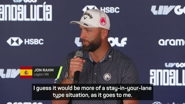 'My job is to play golf' - Rahm refuses to follow DeChambeau's LIV investment pursuit