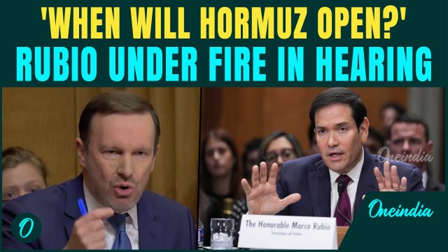 Marco Rubio GRILLED Over Closed Strait Of Hormuz And Iran War Failures of Trump | Watch Video