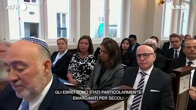 Germania, Scholz agli ebrei: Non tolleriamo antisemitismo