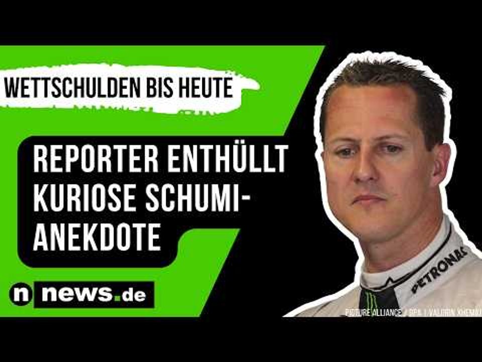 Michael Schumacher: Wettschulden bis heute - Reporter enthüllt kuriose Schumi-Anekdote