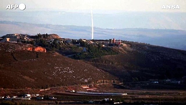Israele, razzi di Hezbollah intercettati dall'Iron Dome al confine con il Libano
