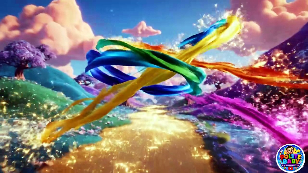 Color World Adventure | Amazing Rainbow Journey for Kids | Fun Cartoon Adventure
