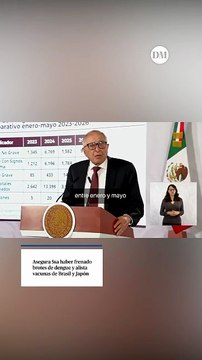 Asegura Ssa haber frenado brotes de dengue y alista vacunas de Brasil y Japón