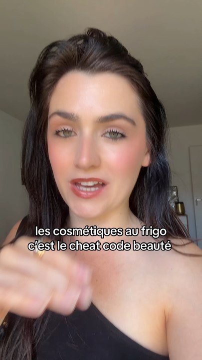 Les cosmétiques au frigo : le cheat code beauté ✨