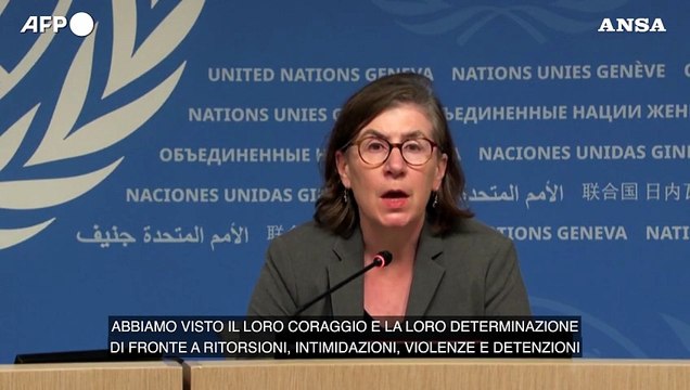 Nobel per la Pace, l'Onu: Le donne iraniane ispirazione per il mondo