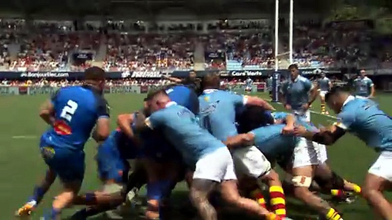 TOP 14 - Essai de Teddy DURAND (CO) - USA Perpignan - Castres Olympique