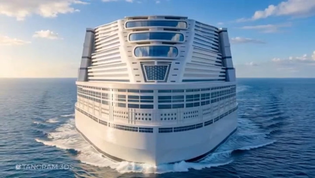 Nuclear-powered ‘floating city’ cruise ship plans to house 80,000 passengers