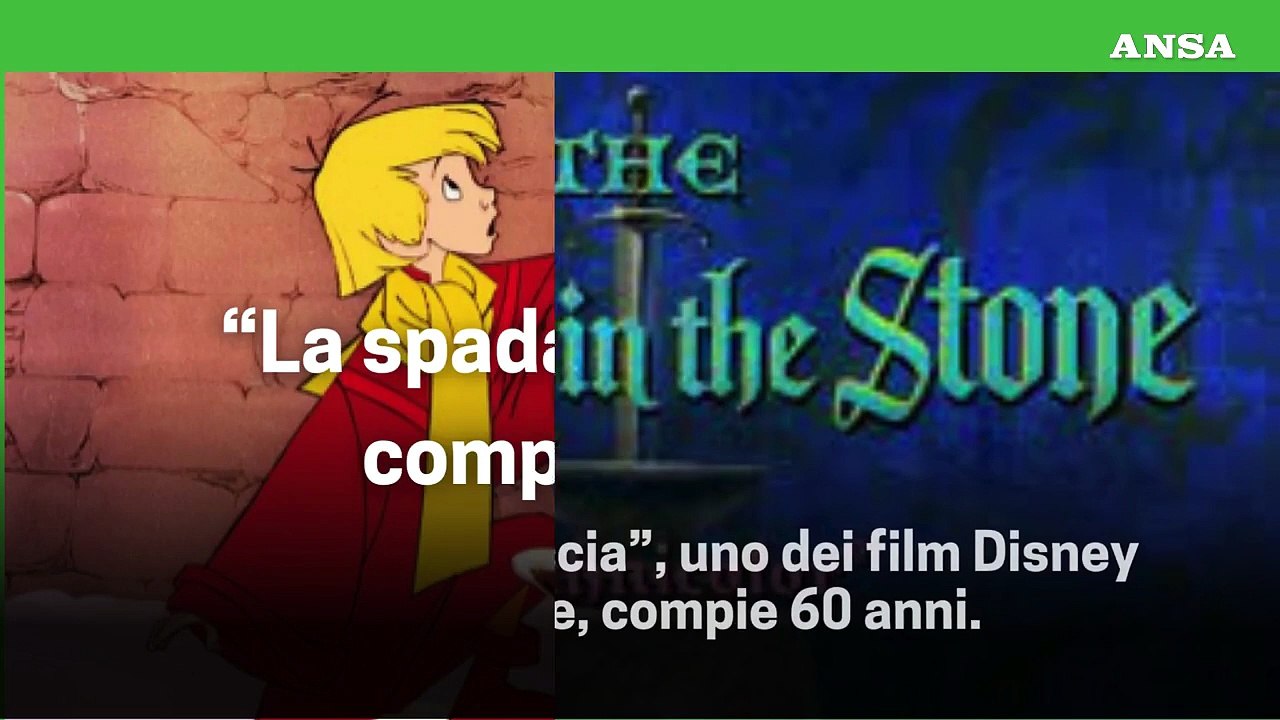 "La spada nella roccia"  compie 60 anni