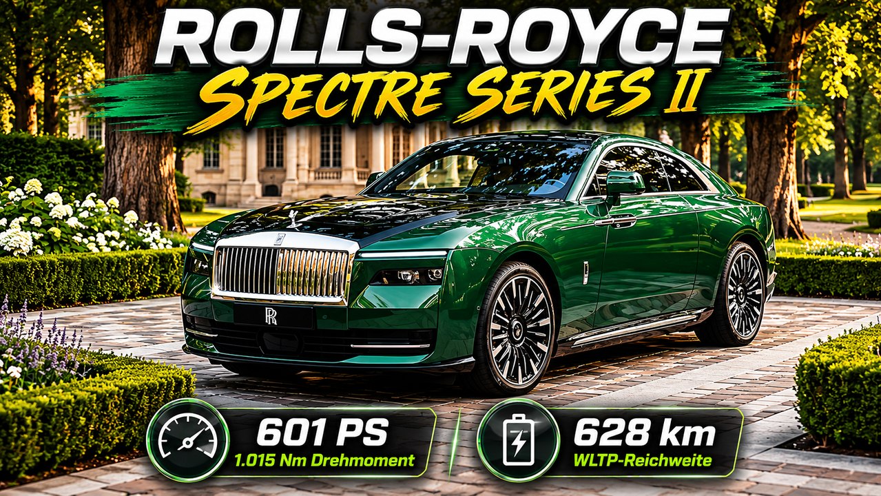 2027 Rolls-Royce Spectre Series II: Neue Technik und mehr Bespoke