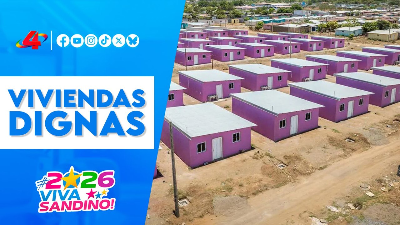 🏠 Residencial Las Madres: Inauguran 775 nuevas viviendas dignas en Managua