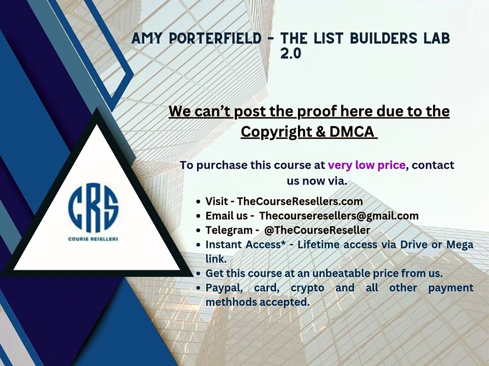 Thecourseresellers.com - Amy Porterfield – The List Builders Lab 2.0