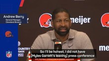 Browns GM Berry explains decision to trade Garrett