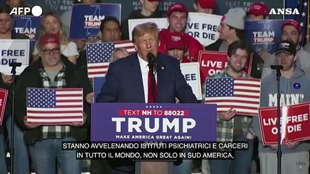Trump shock contro i migranti: Avvelenano il sangue degli Stati Uniti