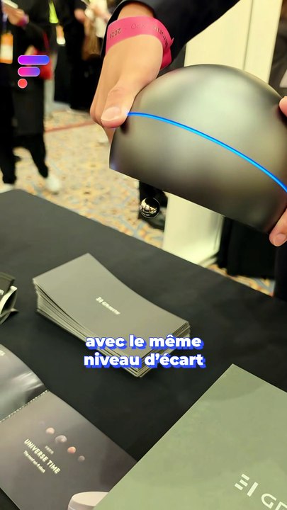 Cette horloge à 400$ lévite ! #tech