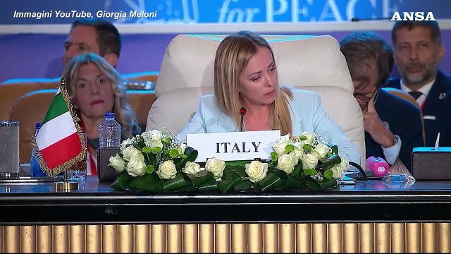 Meloni: Tutti bersaglio di Hamas, non cadiamo in trappola