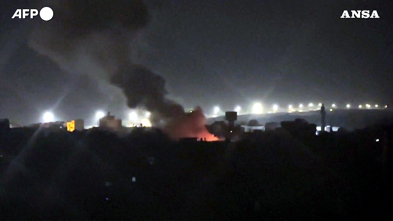 Gaza, attacco aereo israeliano su Rafah