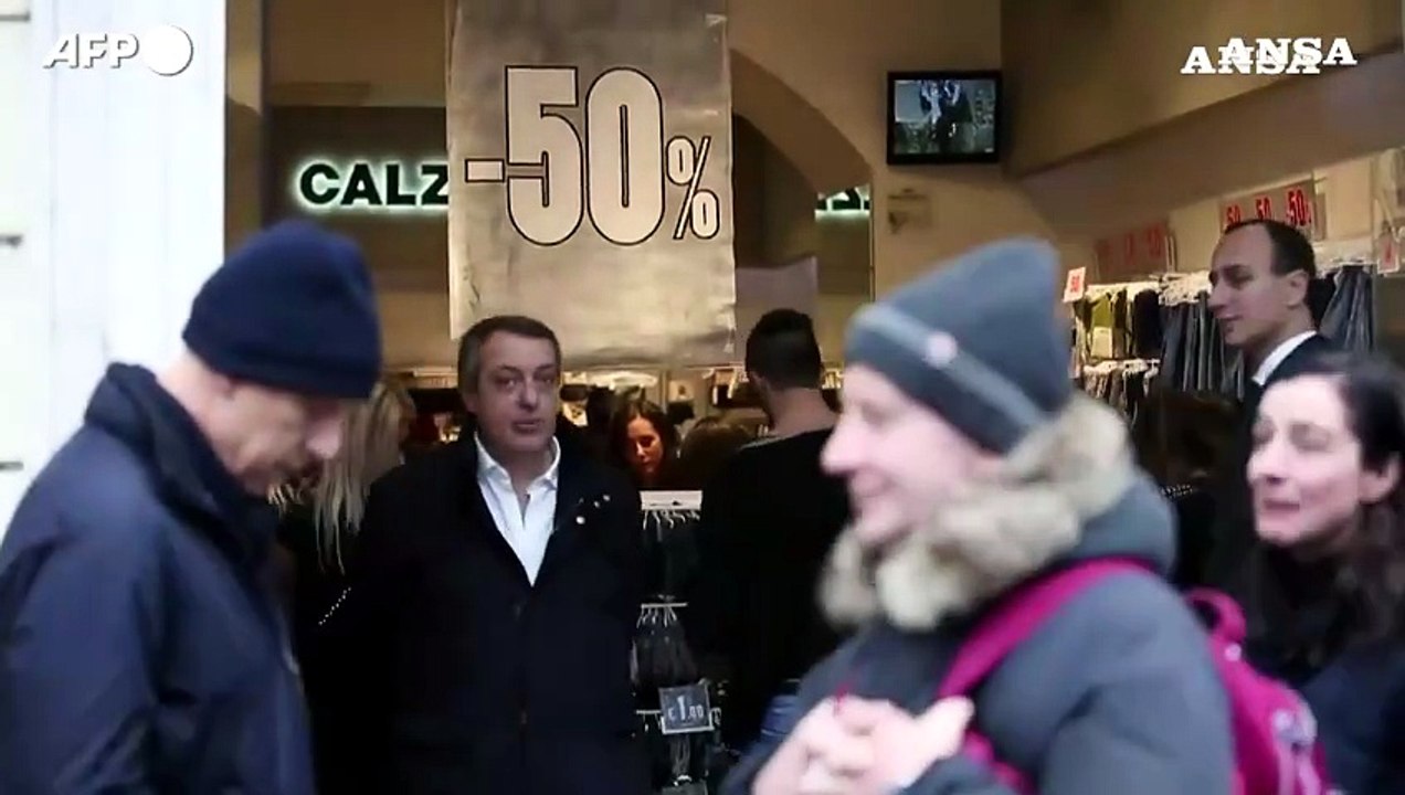 Saldi invernali al via, giro d'affari da 4,8 miliardi