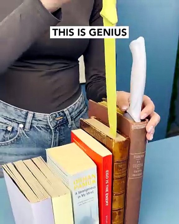 When kitchen tools meet bookshelf goals