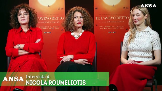 Te l'avevo detto , Ginevra Elkann: Un film su malessere e ansia
