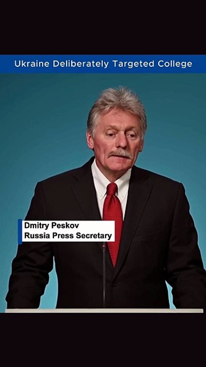 Dmitry Peskov Responds to Starobilsk College Strike
