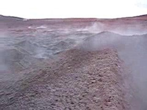 Sol de Mañana - Geysers in Bolivien