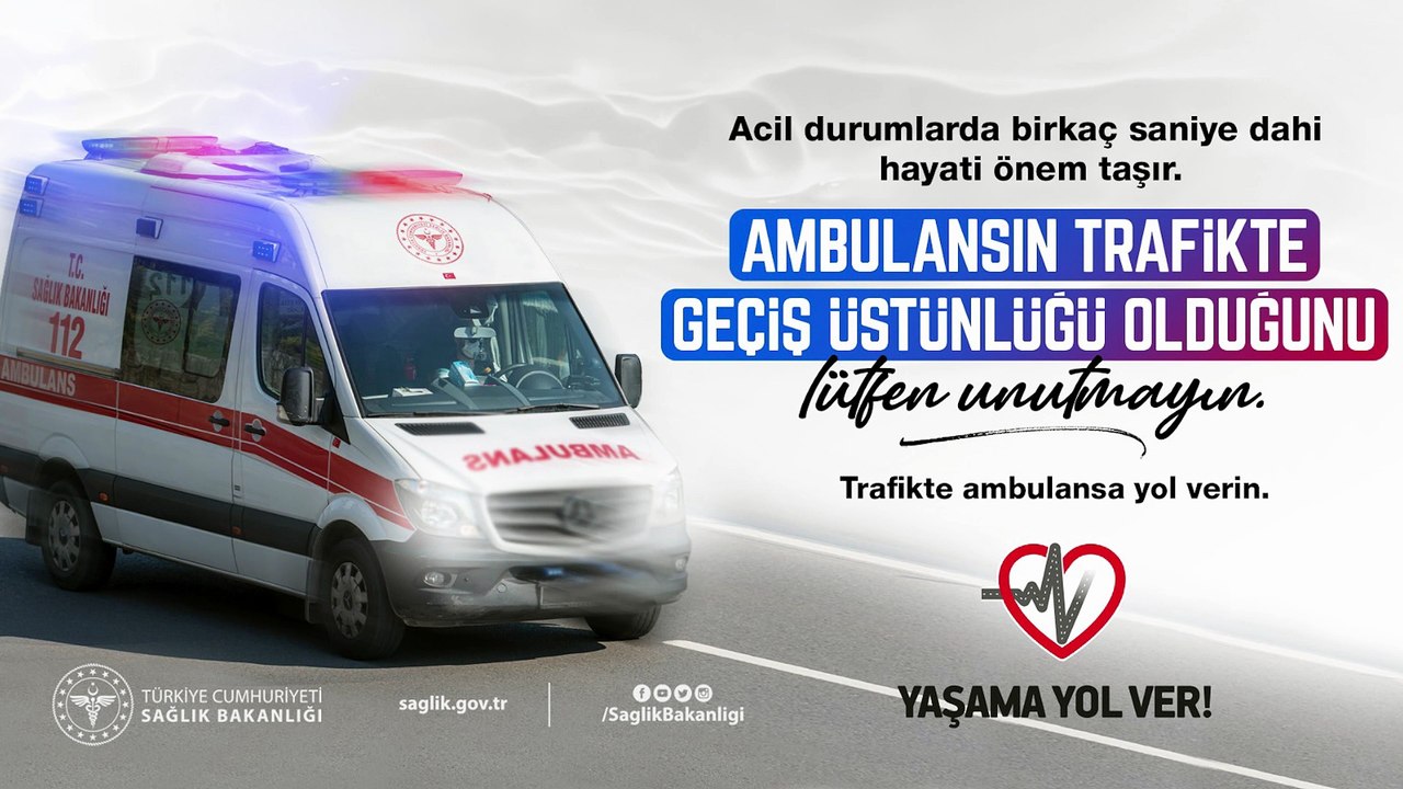 Ambulans Geçiş Üstünlüğü