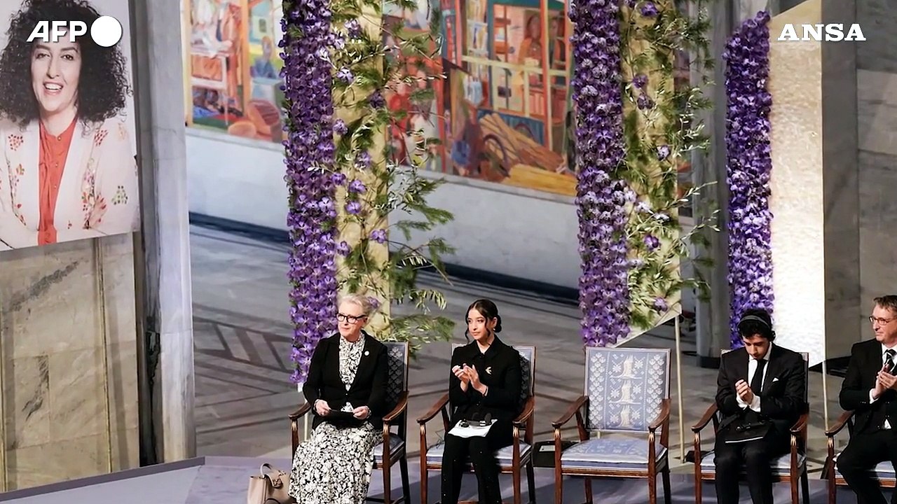 Nobel per la pace, sedia vuota per Narges a Oslo