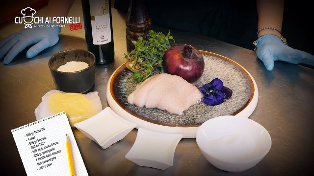 ROSE DI PASTA FRESCA RIPIENE DI BACCALA’ CON FONDUTA DI PARMIGIANO E CIPOLLE DOLCI - ARABA FENICE | ROSE DI PASTA FRESCA RIPIENE DI BACCALA’ CON FONDUTA DI PARMIGIANO E CIPOLLE DOLCI - ARABA FENICE