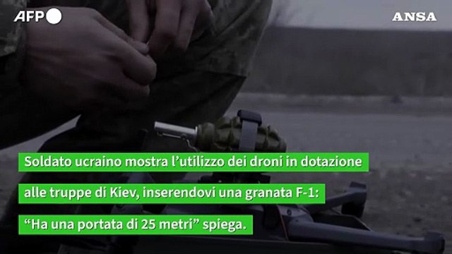 Guerra in Ucraina, i droni come arma