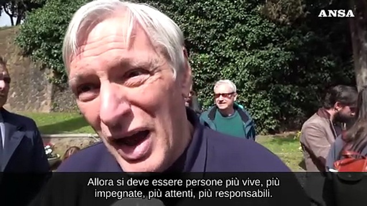 Fosse Ardeatine, don Ciotti: "La Memoria deve essere viva"