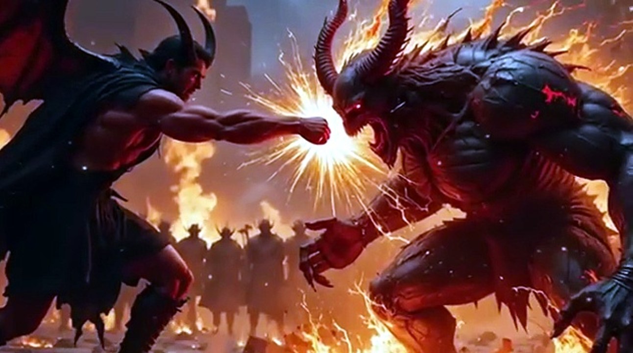 Lucifer vs Azazel The last Battle for Hell’s Throne  The Most Powerful Fallen Angels Collide