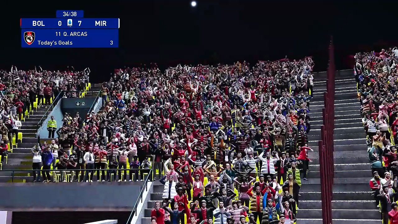 PES 2021 Master League – AC Milan Faces Bologna in a Crucial Serie A Clash ⚽🔥