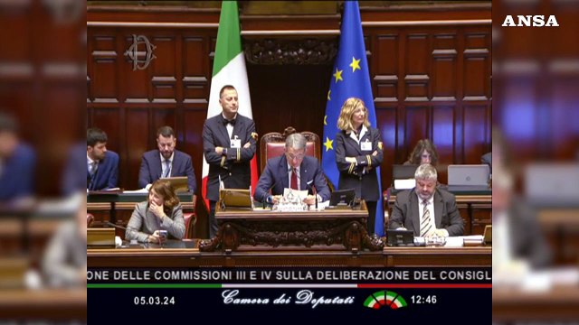 Camera, ok alla missione italiana Aspides nel mar Rosso