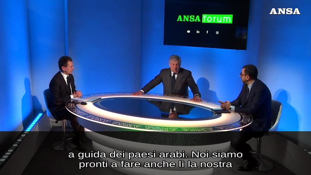 Tajani: "Il Governo e' impegnato per la pace, ma pronti ad inviare truppe"