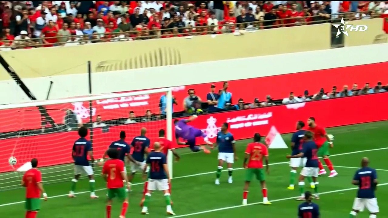 اهداف مباراة المنتخب الوطني المغربي ضد منتخب مد...