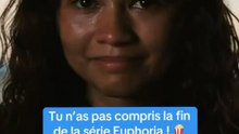 Explication de la fin de la série Euphoria ! #euphoria #zendaya #ruebennett