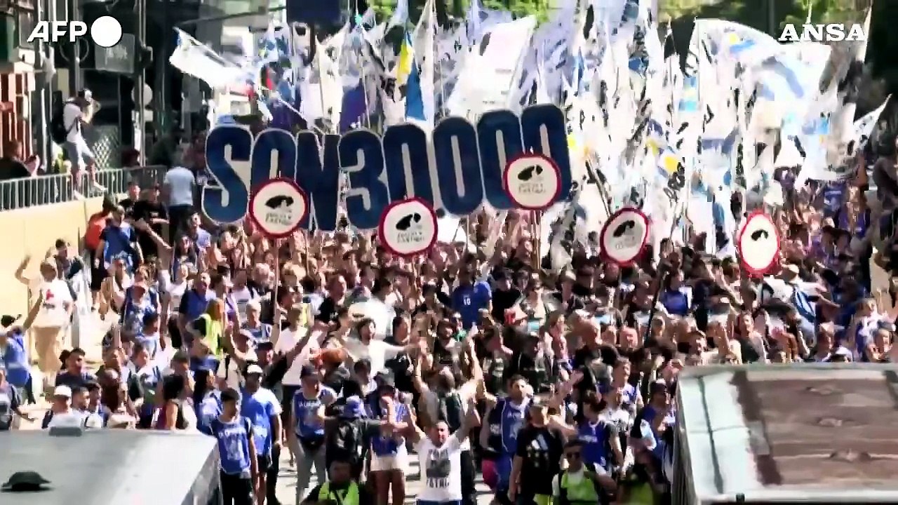 Argentina, 48 anni fa il golpe: in piazza per i 30mila desaparecidos