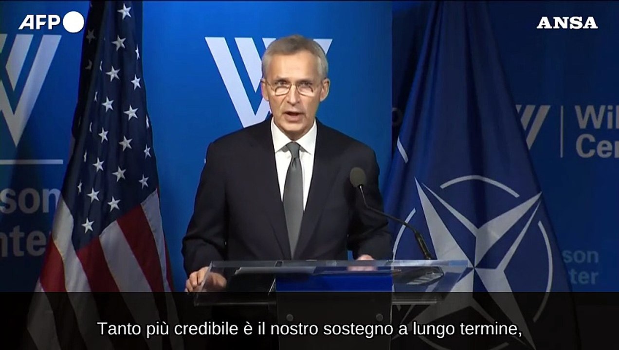 Ucraina, Stoltenberg: "Per la pace servono piu' armi a Kiev"