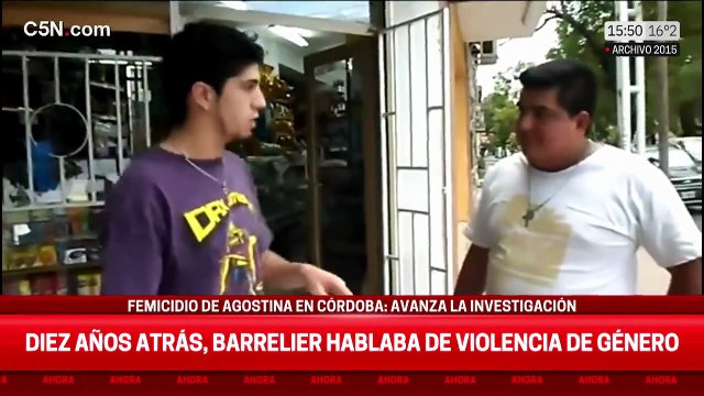 El video que estremece a Córdoba: el presunto femicida de Agostina hablaba de violencia de género diez años antes del crimen