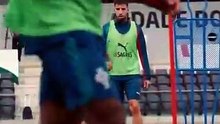 Treino da seleção