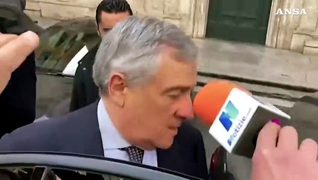 Aspides, Tajani: E' una missione difensiva, lo sappiamo tutti