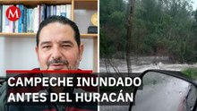 Campeche se prepara para huracanes pero las lluvias ya inundan casas antes de temporada